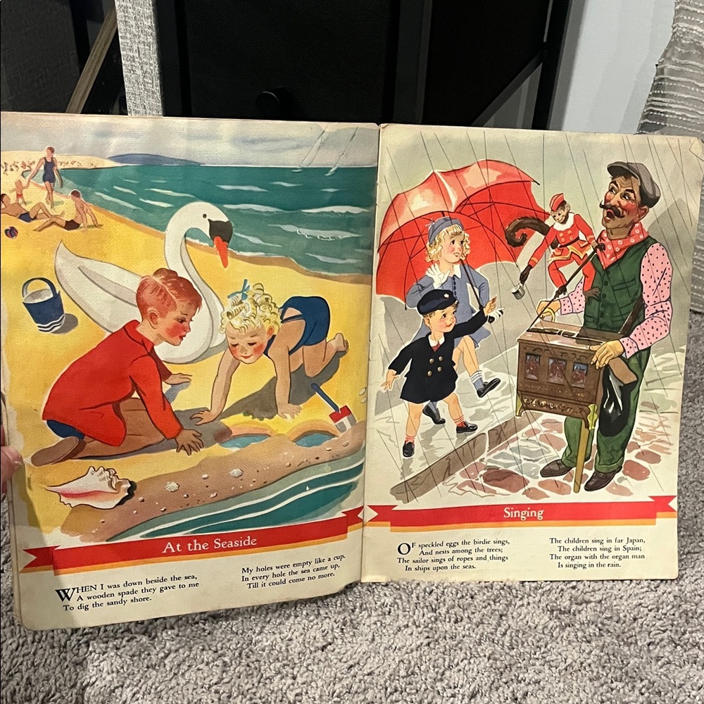 1941 Merrill Publishing Child's Garden of Verses Book by Robert Louis Stevenson - Picture 5 of 14